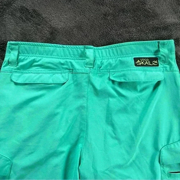 Loco Kaile- Men’s Swim Board Shorts- Teal- 36 - Picture 7 of 8